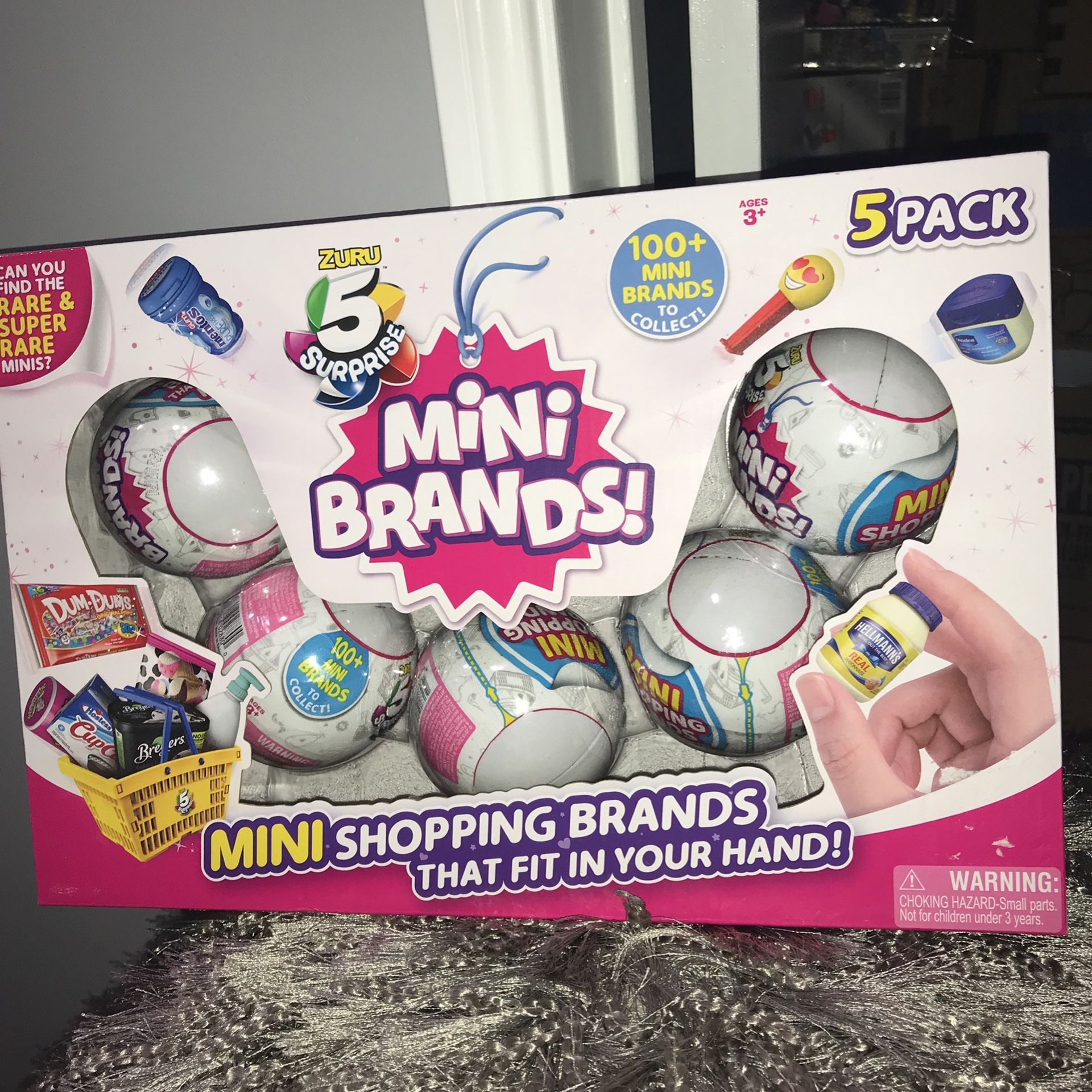 Zuru 5 Surprise Mini Brands Series 1 Balls Sealed 5pk with 100+ Mini Brands to Collect