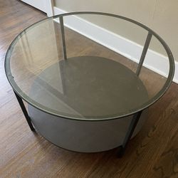 Glass Top Coffee Table