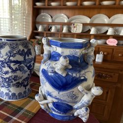 Blue Ceramic Vases