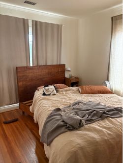 Solid wood Queen Bed frame