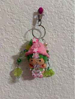 keychains strawberry short cake character
