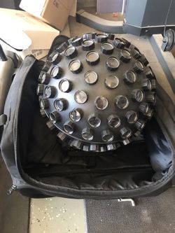 Motor mirror ball with bag brand new condition