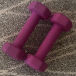 Set Of Hand weights 3 Lbs Each 