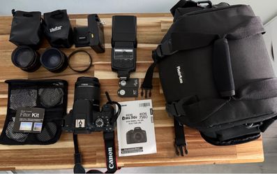 Canon EOS Rebel T6i DSLR Camera Bundle