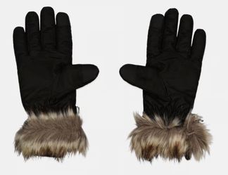 Women’s Eddie Bauer Gloves Faux Fur 