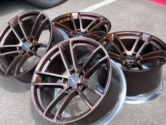 20x9.5 20x11 Hellcat wheel Set SRT  Champagne 🍾 color  5x115 —-$1195 wheel exhange.