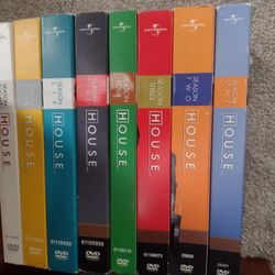 House DVDs Complete Set.