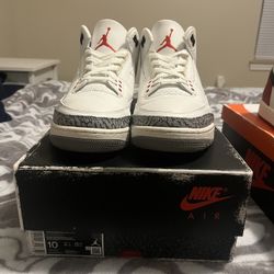 Jordan Retro 3 White Cement 