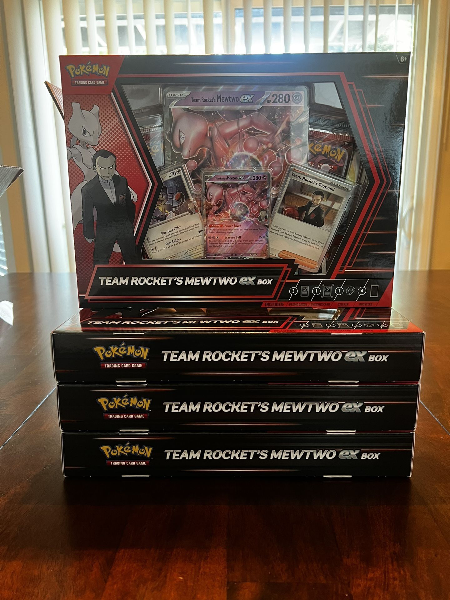 Team Rockets Mewtwo ex Box 
