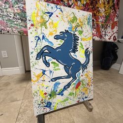 Custom Ferrari Painting 24x36