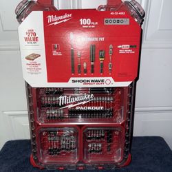 Milwaukee 100pc Bit Set Packout