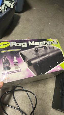 Fog machine