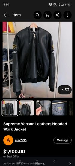 Vanson supreme light weight leather