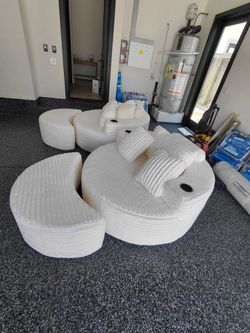 Round sofas