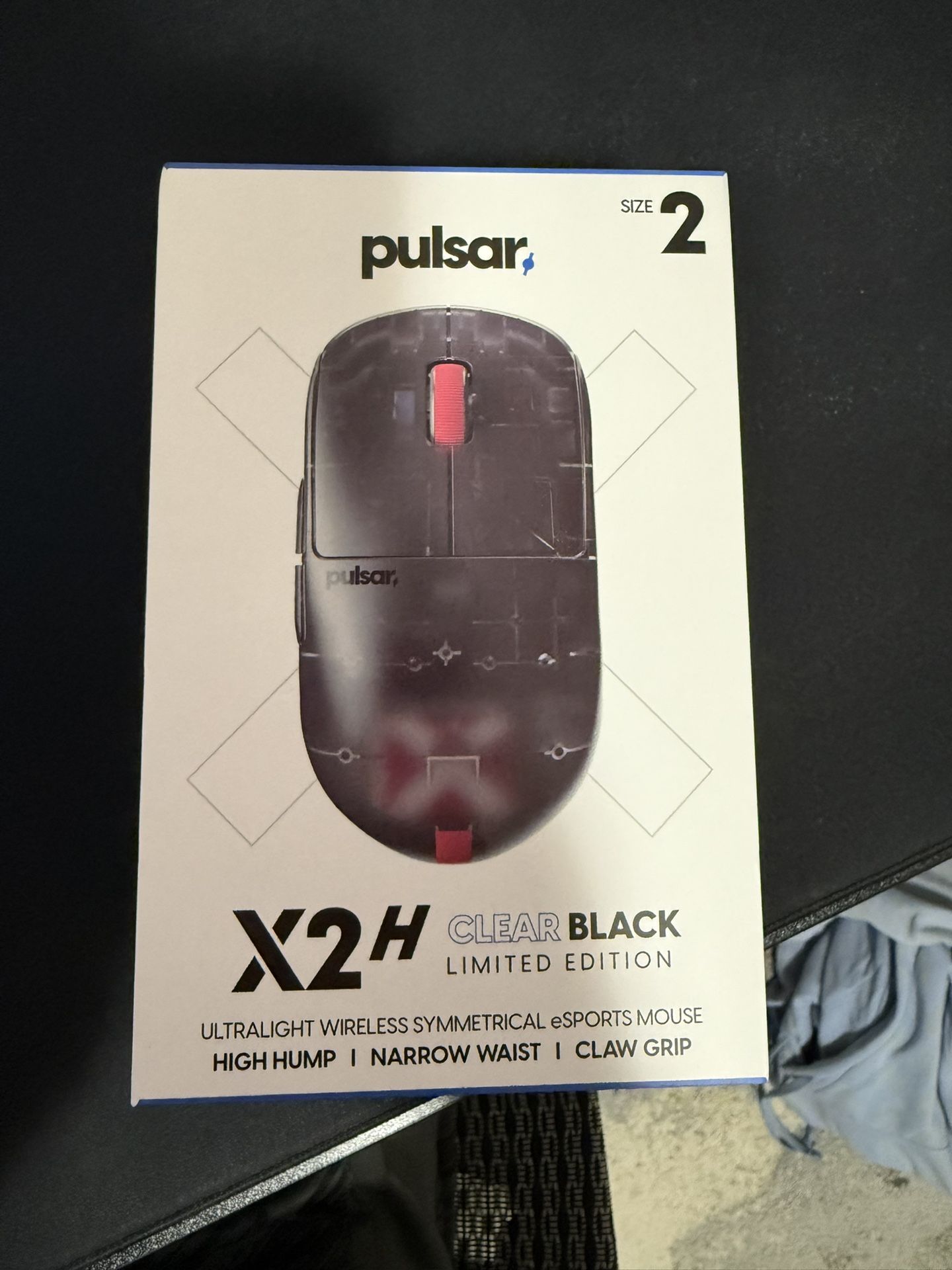 Pulsar X2H Clear Black *Limited Addition*