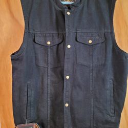 Men’s Denim Vest
