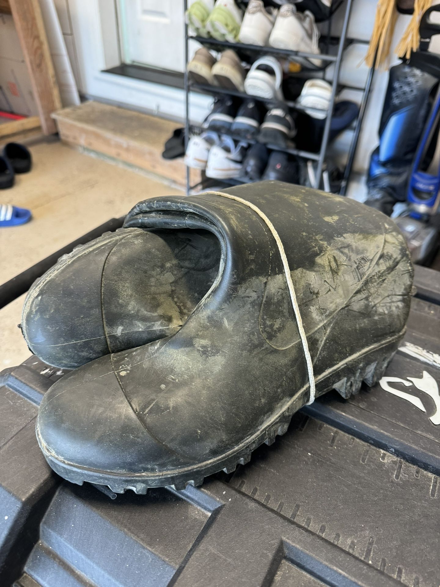 Waterproof work boots