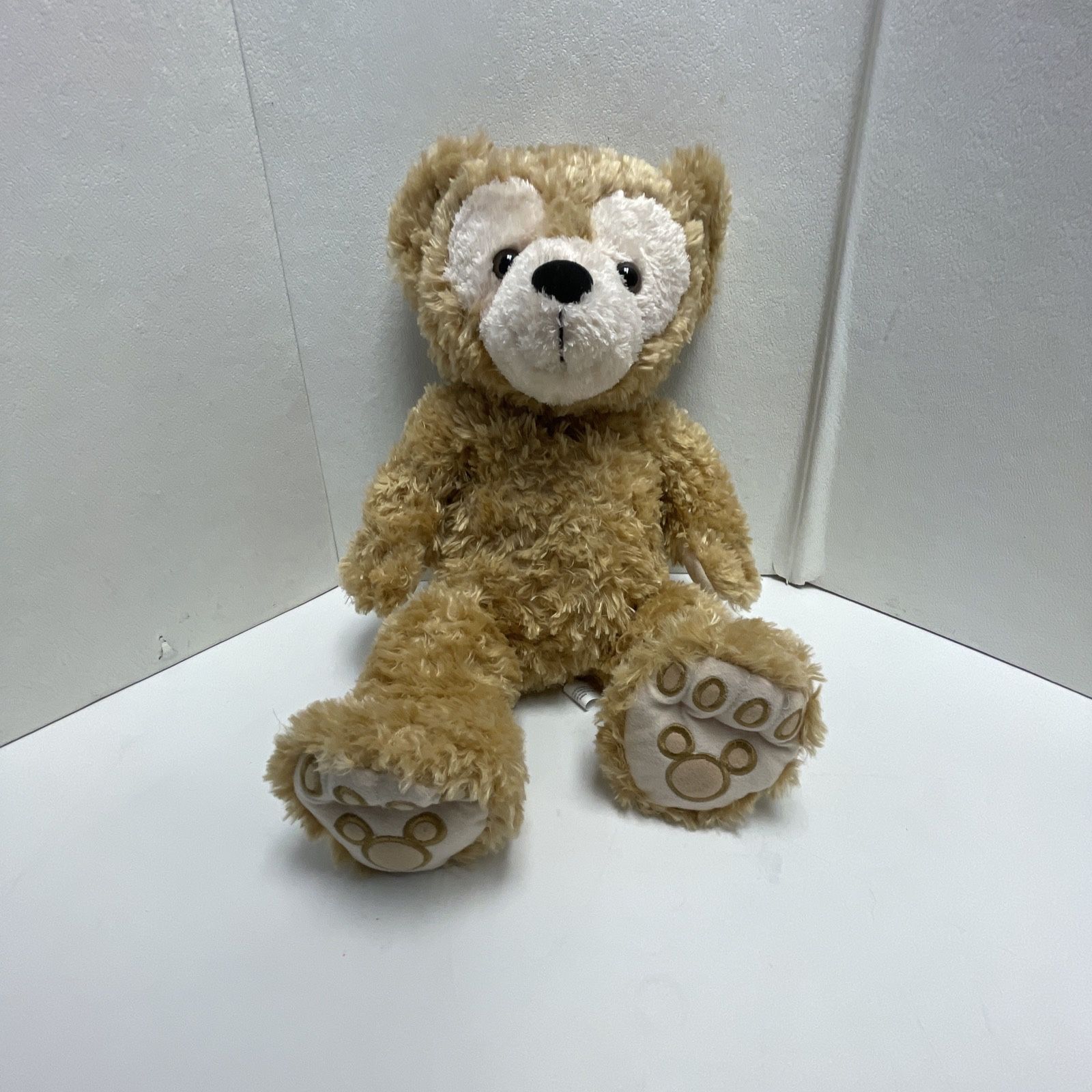 Walt Disney World Parks Duffy Bear Stuffed Animal Plush 16" - Brown / Tan