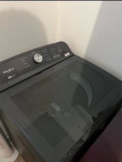 Whirlpool Top Load Washing Machine Black