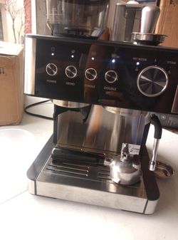20 Bar Pressure Espresso Coffee Maker With Frother 