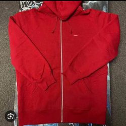 Supreme Zip Up Hoodie Size medium 