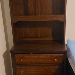 2 Dressers With Shelves