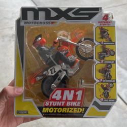 MXS 4N1 Stunt Bikes Motorized New
