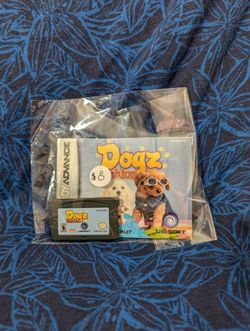 Dogz Gameboy Advance With Manual 