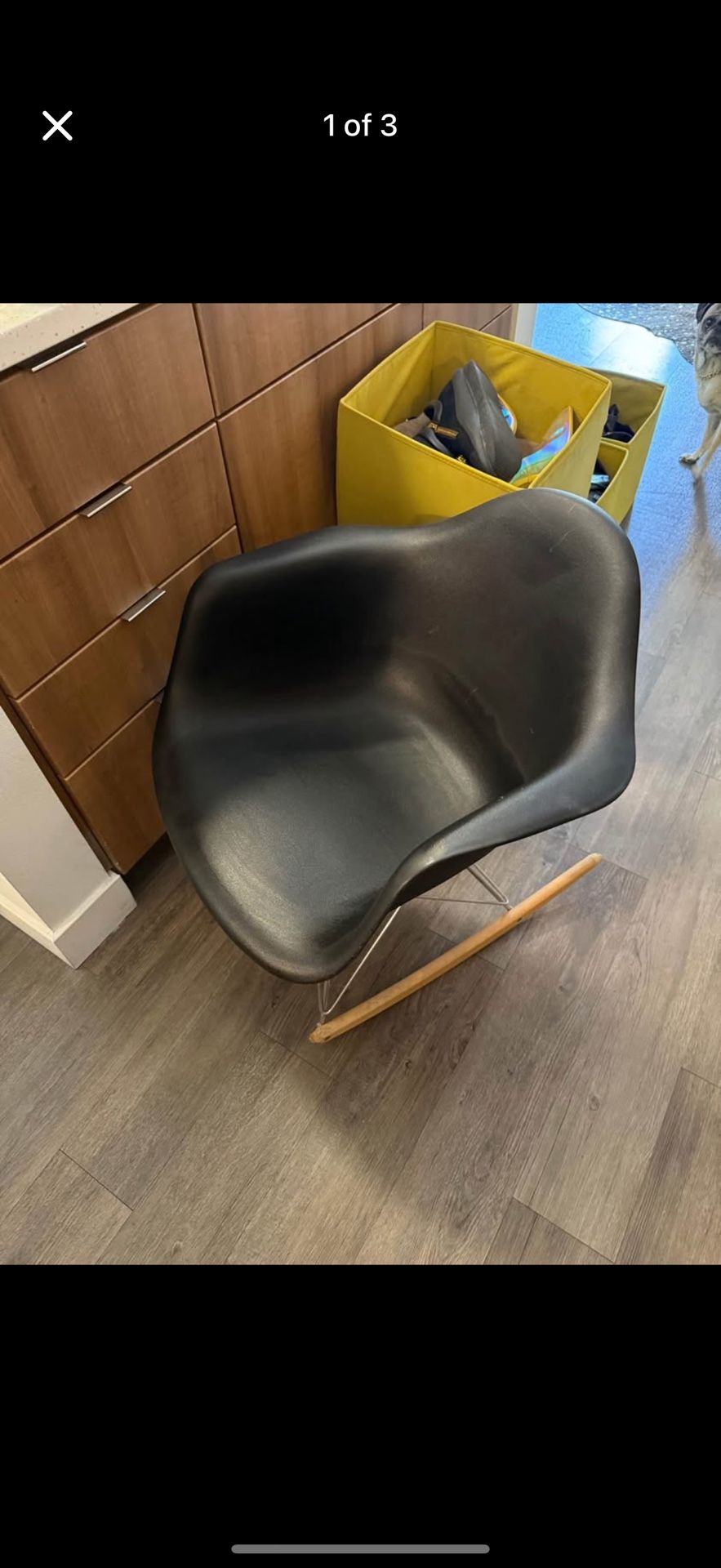 Mid Century Modern Style Rocker