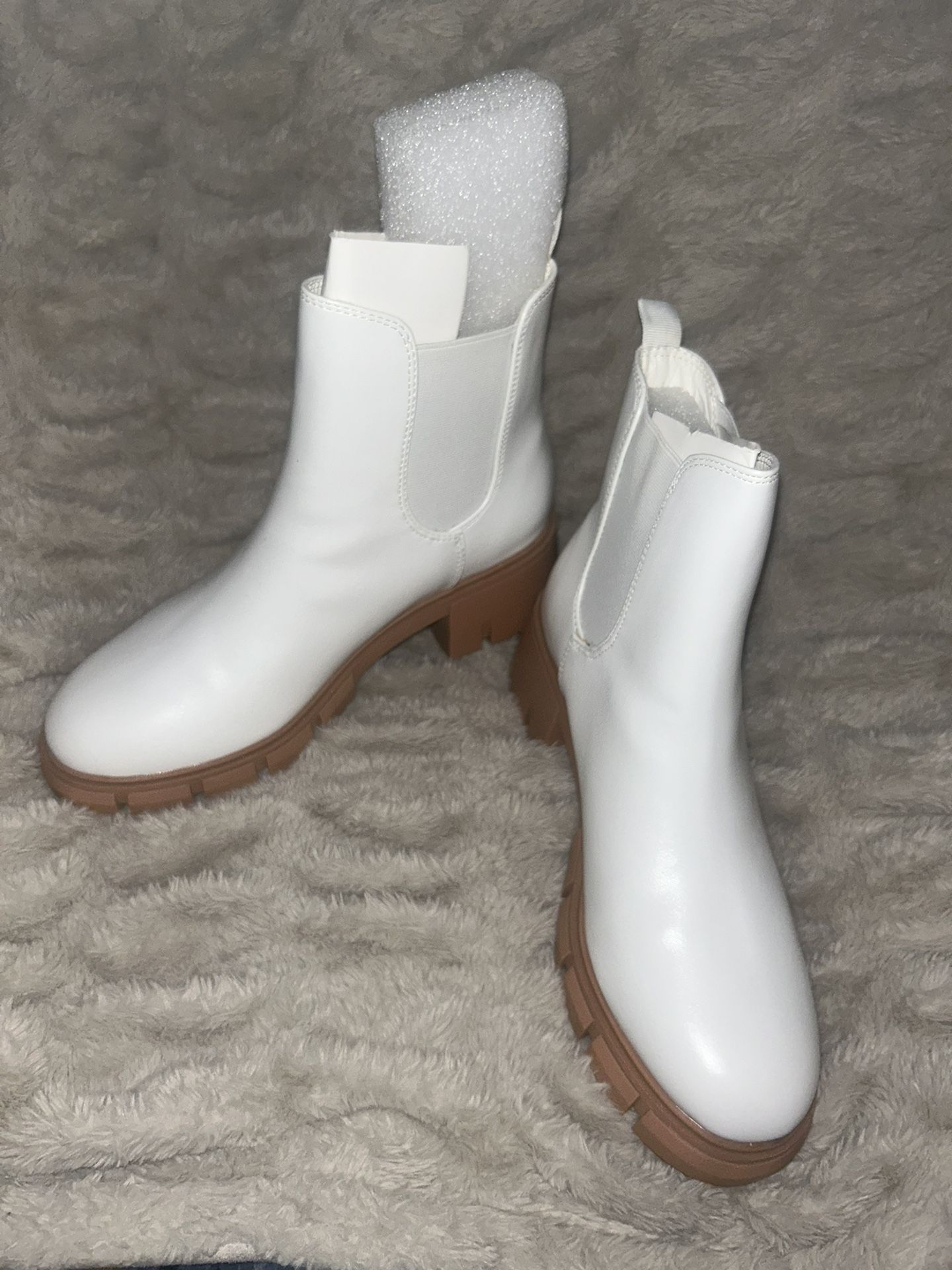 Chelsea Platform Chucky Heel Booties for Women