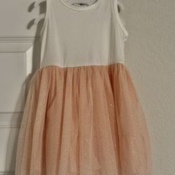 New- Pink/Gold Shimmer Dress with Jacket- 2T