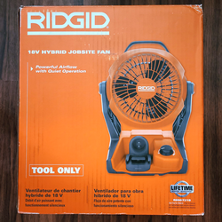 NEW Ridgid 18V Hybrid Jobsite Fan [TOOL ONLY]