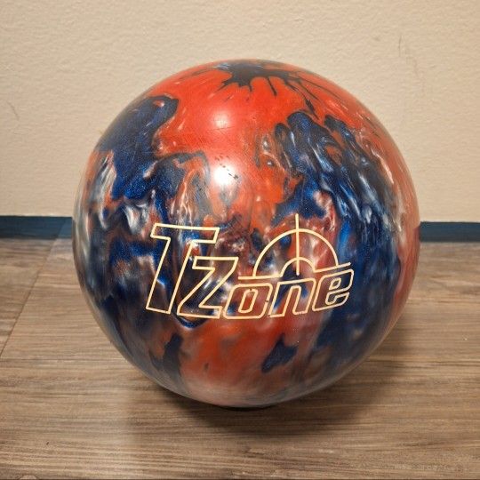 Brunswick TZone Swirl Bowling Ball 15lbs