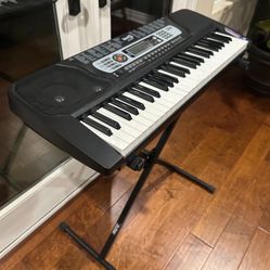 Rock Jam RJ-654 Musical Electric Keyboard (54 Keys) No Stand