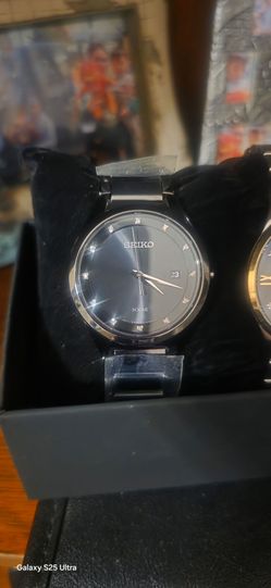 Diamond Sieko watch