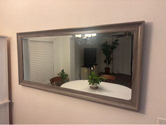 Grey Long Mirror