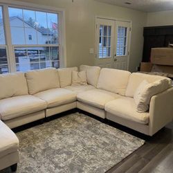 White Sectional