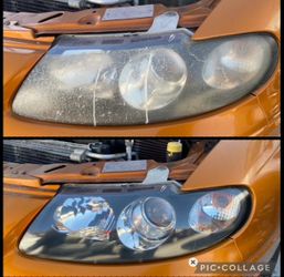 Headlight restore pair kit