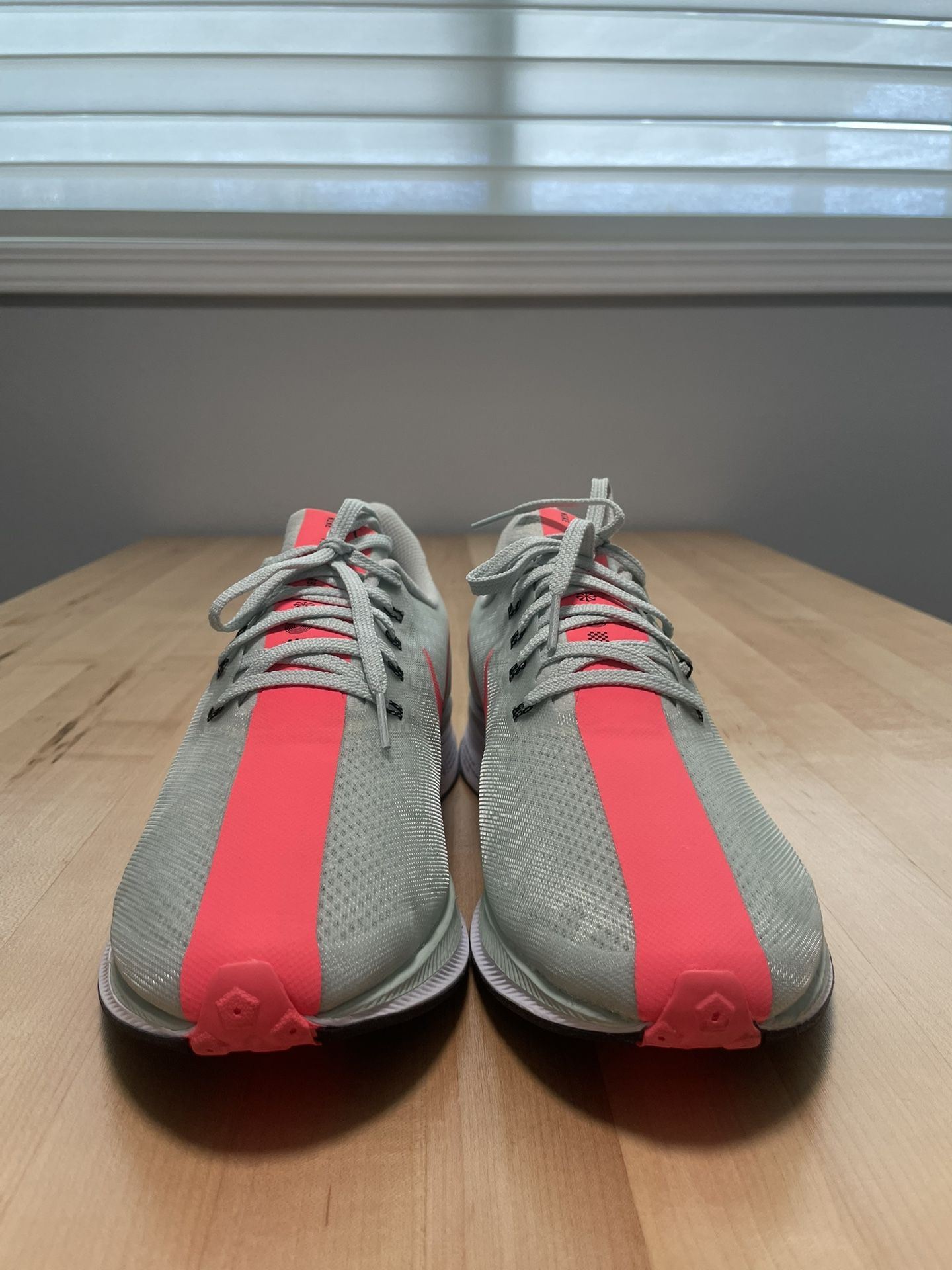 Nike Zoom Pegasus 35 Turbo Wolf Grey Hot Punch Men Size