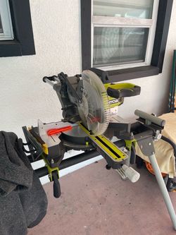 10 inch sliding miter saw Ryobi