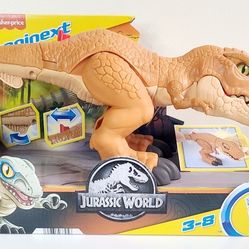 Fisher-Price Imaginext Jurassic World Thrashin Action T. Rex Toy Figure