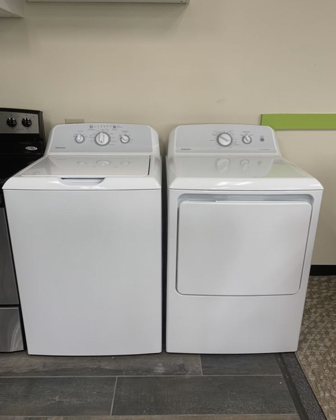 Brand new GE washer dryer set