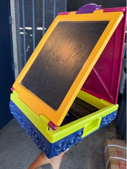 Kids dry erase and chalk board