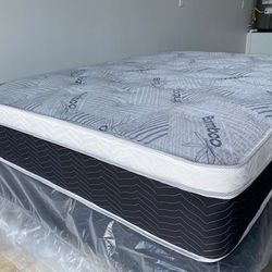 Full Euro Bamboo Pillow Top Mattress!!