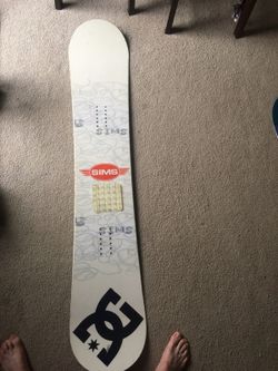 Sims 157 board with stomp pad