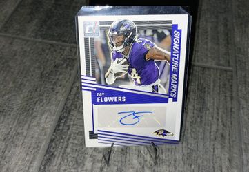 Zay Flowers Autograph