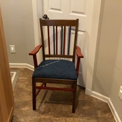 Vintage Memorial Armchair