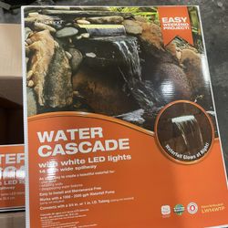 Water Cascade With Led Light