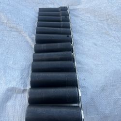 Snap On Tools 1/2 Inch  6 Points 10  ..11..12..13..14..15..16..17…18…19,..20..21