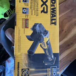 20V MAX XR Cordless Brushless 4.5 in. Slide Switch Small Angle Grinder with Kickback Brake